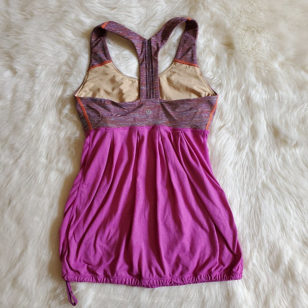 Lululemon Power Dance Striped Tank Top Size 4 EUC - Picture 12 of 16